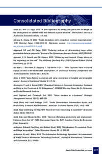 Consolidated Bibliography Abad, P.L. and C.K. Jaggi. 2003. “A joint approach for setting unit price and the length of the credit period for a seller when end demand is price sensitive.” International Journal of Produ