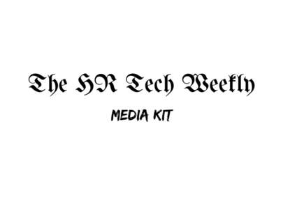 Thank you for your interest for the guest blogging with us! The HR Tech Weekly® Online Media Co. and it’s digital ecosystem provides immediate access to +60K people from 120+ countries around the globe. We publish gu