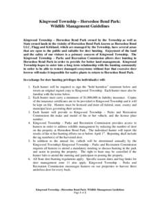 Microsoft Word - HBP Wildlife Management Guidlines[removed]v1.1.docx
