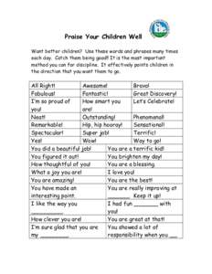 Microsoft Word - Praise Your Children Wel1.doc