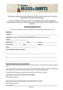 Microsoft Word - Festival_Volunteer_Application_Form.doc