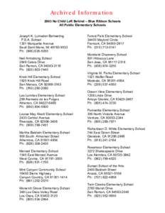 2003 Public Elementary Schools (PDF[removed]