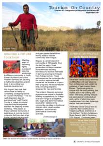 Microsoft Word - Tourism On Country Newsletter Sept 2007.doc