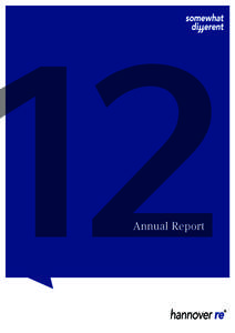 12 Annual Report Key figures 2012