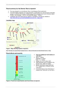 Flood summary for the Bremer River at Ipswich – December 2010 and January[removed]Flood summary for the Bremer River at Ipswich • •