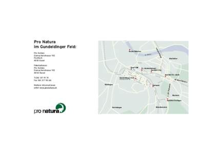 Pro Natura im Gundeldinger Feld: De uts