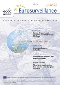 Natural disasters / Heat wave / Demography / Population / Mortality displacement / European heat wave / Eurosurveillance / Urban heat island / European Centre for Disease Prevention and Control / Atmospheric sciences / Death / Meteorology