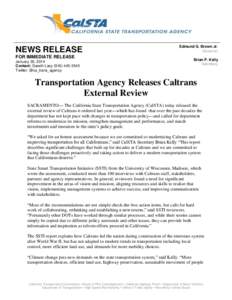 Transportation in California / United States / University of California /  Berkeley / Government / California Department of Transportation / Department of Transportation / State highways in California