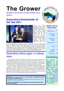 The Grower — 1  The Grower Newsletter for the Association of Scottish Shellfish Growers July 2011