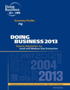 Economy Profile: Fiji Doing Business[removed]Fiji