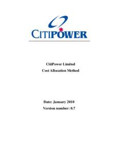 Microsoft Word - Proposed CAM v7 CitiPower[removed]v 1.doc