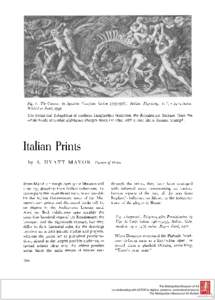 Fig. i. The Carcass, by Agostino Veneziano (active I515-1536), Whittelsey Fund, I949 Italian. Engraving.  II 7