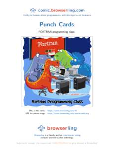 Punch Cards - Webcomic about web developers, programmers and browsers