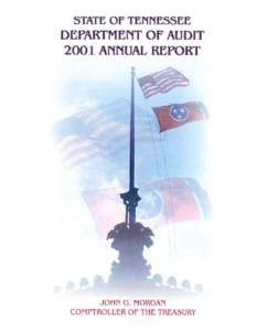 Department of Audit 2001 Annual Report to the Tennessee General Assembly  Comptroller of the Treasury, Authorization No[removed]This public document was