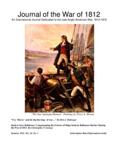 Journal of the War of 1812 An International Journal Dedicated to the Last Anglo-American War, [removed] 