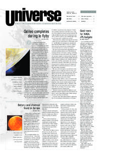 Moons of Jupiter / Planemos / Jet Propulsion Laboratory / Europa / Mars Climate Orbiter / Mars / Galileo / Io / Opportunity rover / Spaceflight / Spacecraft / Space technology