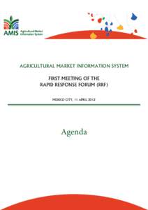 Market AMIS Agricultural Information System AMIS