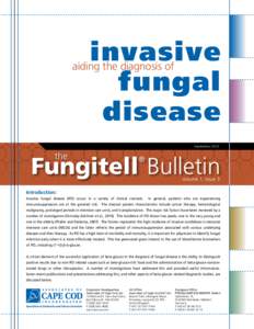 invasive aiding the diagnosis of fungal disease September, 2010
