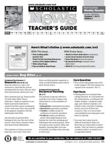 www.scholastic.com/sn3 Now Including Weekly Reader  ®