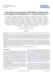 Photometry and spectroscopy of GRB[removed]: a detailed study  of the afterglow and host galaxy of a z = 3.2 gamma-ray burst