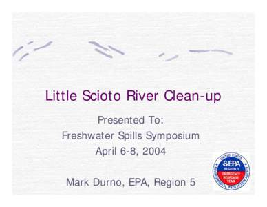 Little Scioto River Clean-up