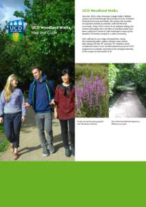 UCD Woodland Walks  UCD Woodland Walks Map and Guide