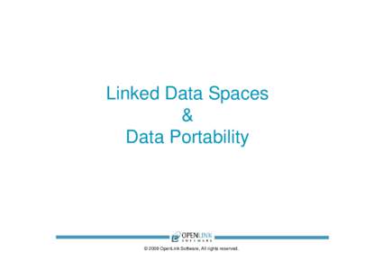 Microsoft PowerPoint - DataPortability_and_DataSpaces.ppt