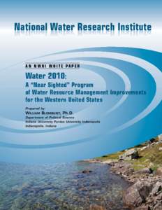 Water 2010 paper for NWRI