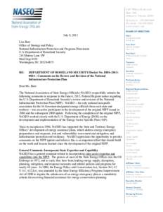 Microsoft Word - NASEO Comments on NIPP Federal Register Notice (July 8, 2013).doc