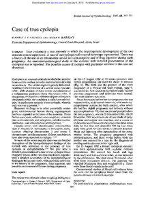 Downloaded from bjo.bmj.com on January 8, [removed]Published by group.bmj.com  British Journal of Ophthalmology, 1985, 69, [removed]