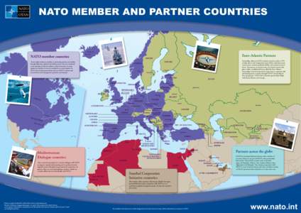 NATO MEMBER AND PARTNER COUNTRIES  Iceland NATO member countries
