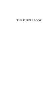 The Purple Book  The Purple Book