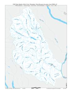 2008 Water Quality 303(d)-5 List: Wenatchee Water Resource Inventory Area (WRIA[removed]d) Parameters: Dissolved Oxygen  Fecal Coliform