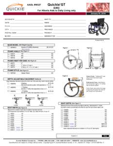 Bicycle frame / Wheels / Caster / Wheelchair