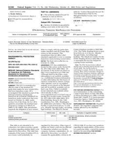 NESHAP: National Emission Standards for Hazardous Air Pollutants: Standards for Hazardous Waste Combustors (Amendment)