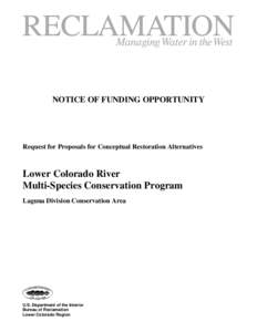 Habitats / Biology / Mittry Lake / Laguna Diversion Dam / United States Bureau of Reclamation / Habitat conservation / Riparian zone / Environment / Ecology / Conservation