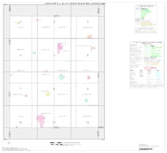INDEX FOR P.L[removed]COUNTY BLOCK MAP (CENSUS[removed]127503N 91.573245W WINNESHIEK 191