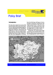 European  Observatory on Health Care Systems  Policy Brief