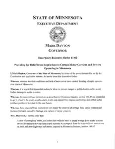 Septic tank / Sewage / Mark Dayton / Governor of Minnesota / Environmental engineering / Minnesota Statutes / State governments of the United States / Dayton /  Ohio / Minnesota / Government of Minnesota / Sewerage