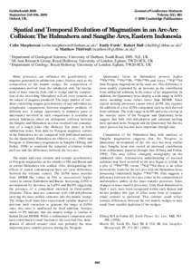 Goldschmidt 2000 September 3rd–8th, 2000 Oxford, UK. Journal of Conference Abstracts Volume 5(2), 661