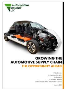 Management / Supply chain / Supply chain management / Society of Motor Manufacturers and Traders / Ford Motor Company / Automotive industry / Automotive Industry Action Group / Automotive industry by country / Transport / Business / Technology