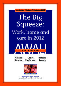 Australian Work and Life Index[removed]The Big Squeeze: Work, home and care in 2012