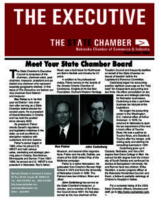 THE EXECUTIVE THE STATE CHAMBER Nebraska Chamber of Commerce & Industry September 2009