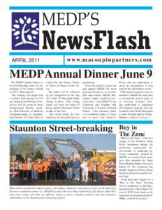 MEDP’S  NewsFlash ARRIL 2011