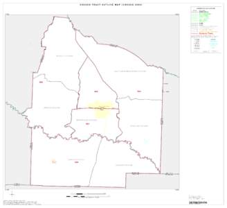 CENSUS TRACT OUTLINE MAP (CENSUS[removed]ABBREVIATED LEGEND SYMBOL NAME STYLE