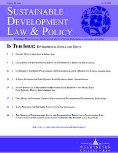 Case law / Environmental social science / Environmental justice / Environmental law / Alexander v. Sandoval / United States Environmental Protection Agency / Cannon v. University of Chicago / Environmental racism / Disparate treatment / Environment / Environmental protection / Law