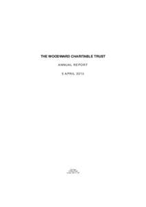 Microsoft Word - Woodward Annual report - 5 April 2013 FINAL.docx