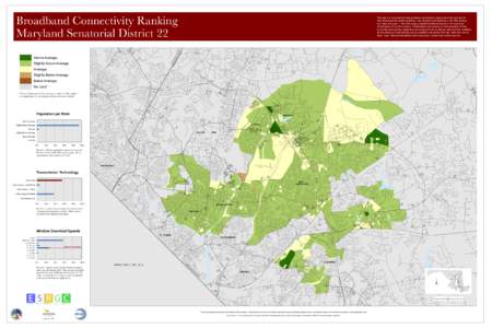 Broadband Connectivity Ranking Maryland Senatorial District 22  TG OM