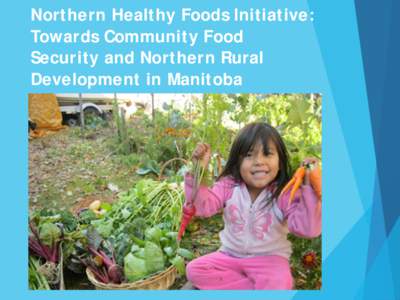 Northern Healthy Foods Initiative: Towards Community Food Security and Northern Rural Development in Manitoba  Who are we?