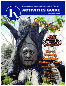 Hyland Hills Park and Recreation District  ACTIVITIES GUIDE